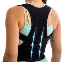 New Upper Back Posture Corrector Posture Clavicle Support Corrector Back Straight Shoulders Brace Strap Correctpor