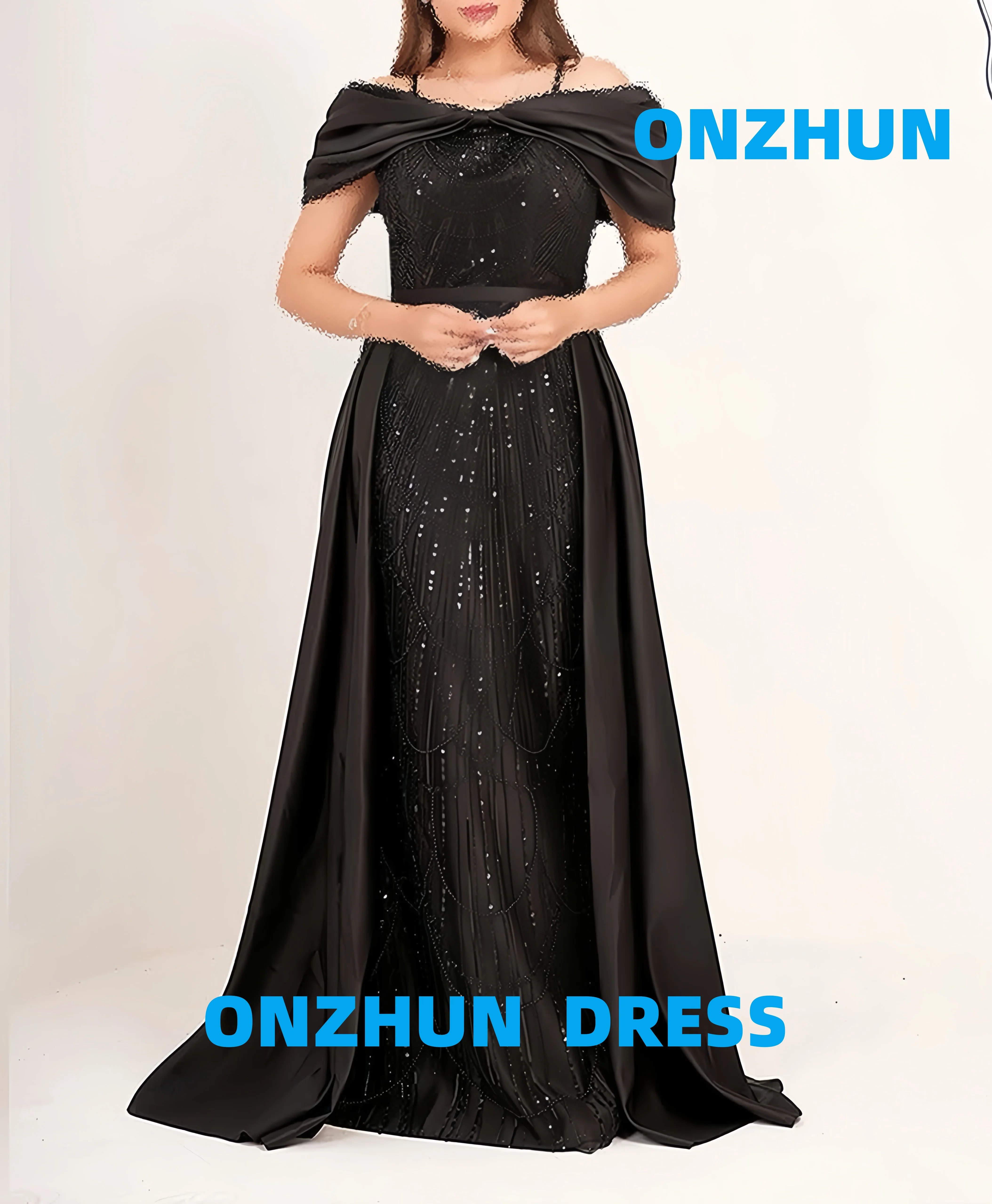 

Роскошные вечерние платья без бретелек без рукавов со съемным хвостом, женские вечерние платья, современные вечерние платья