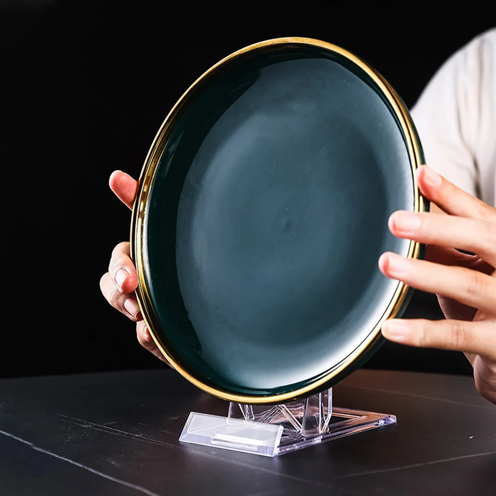 

20pcs Adjustable Display Stand For Picture Frame Plate Book Holder Clear Sturdy Stand For Home Office Studio Decor