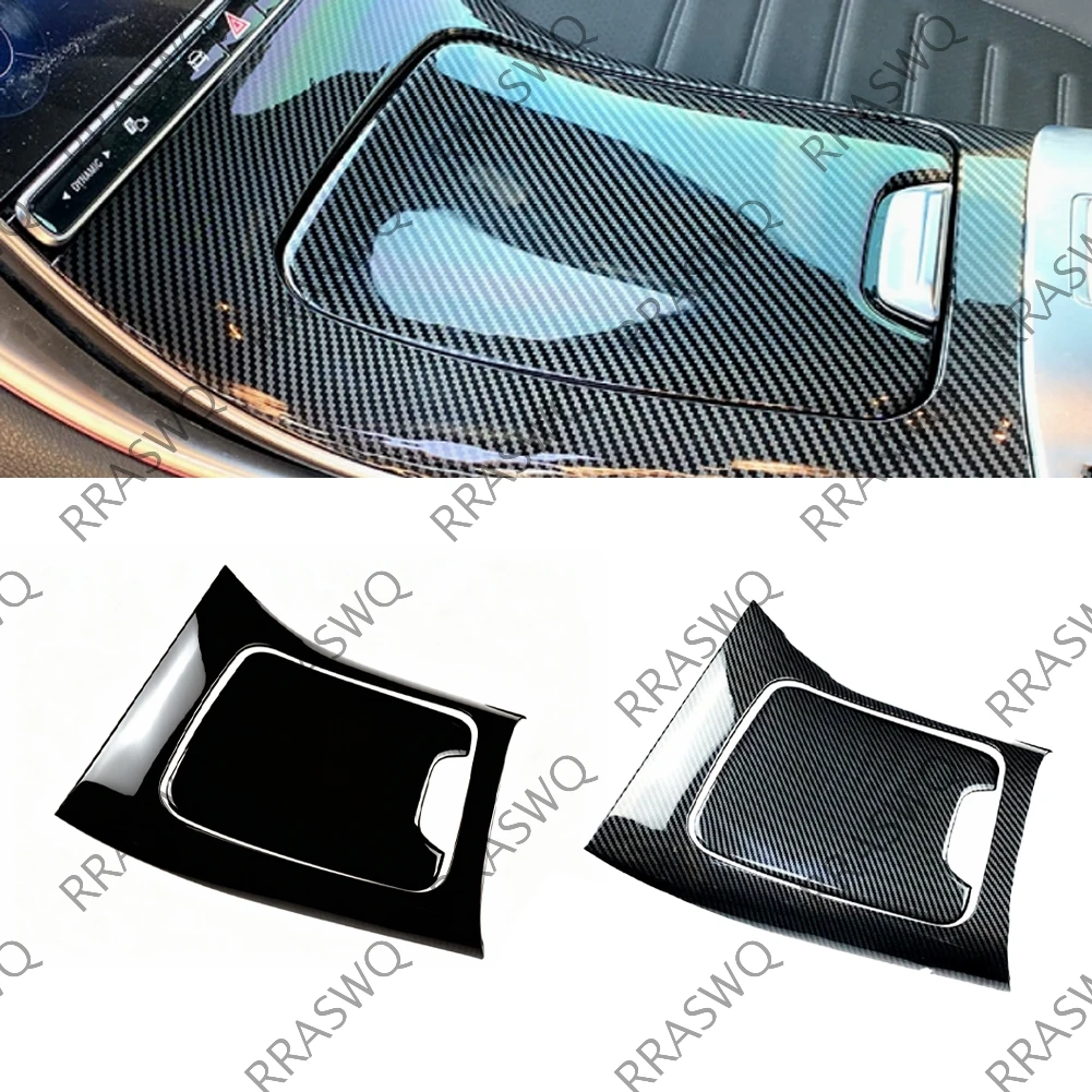 Para Mercedes Benz Classe C W206 C200 C220 C260 C300 2022+ Capa de Painel Central do Console Interno do Carro Adesivo de Acabamento Acessórios Automot