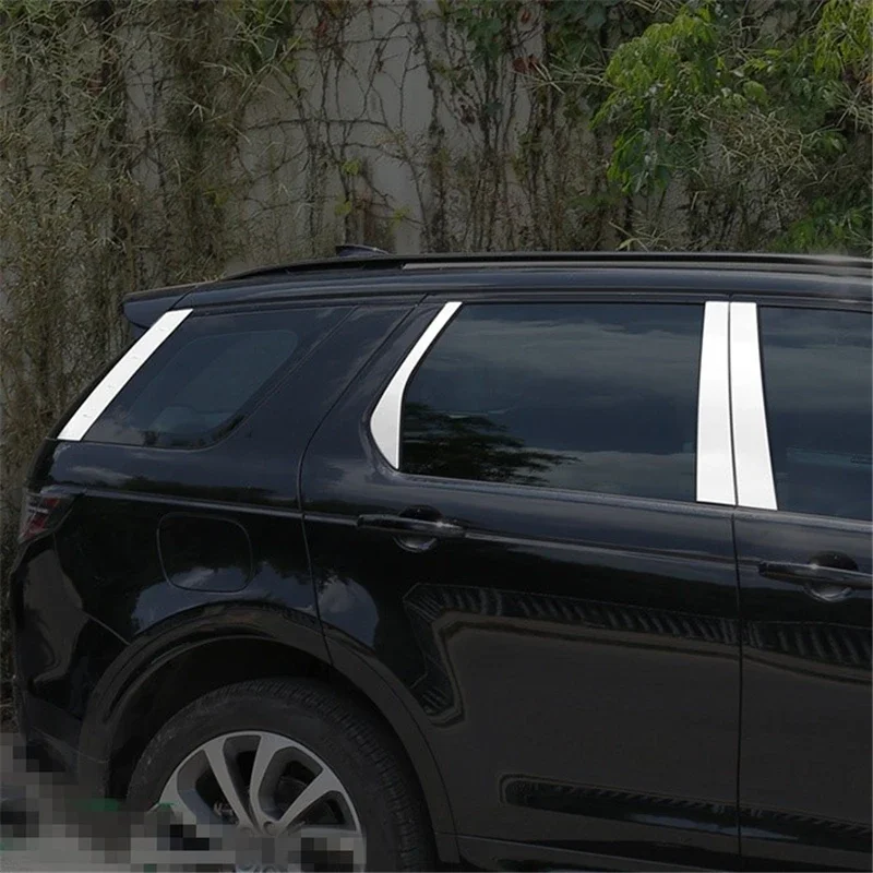 

WELKINRY For Land Rover Discovery Sport L550 2014-2024 Car Body Door Window Central Middle B C Column Pillar Post Cover Trim