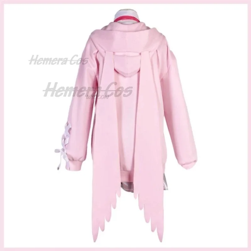 

qq681Аниме игра Needy Girl Overdose Rain KAngel Косплей Костюм Ame Парик Толстовки JK Униформа Юбка Женщина Сексуальная Kawai Хэллоуин Вечеринка