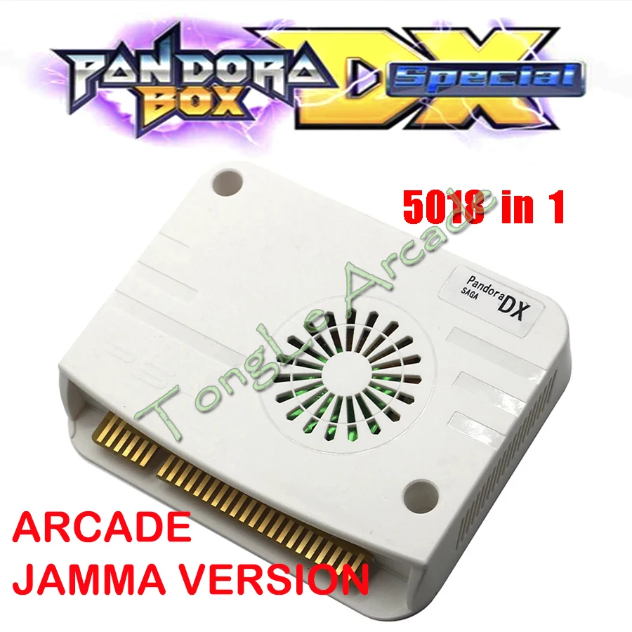 

2026 Pandora SAGA Box DX Game board, Special 5018 In 1 Arcade Jamma Version for Console, 3P 4P, Support HDMI VGA CRT, Tekken