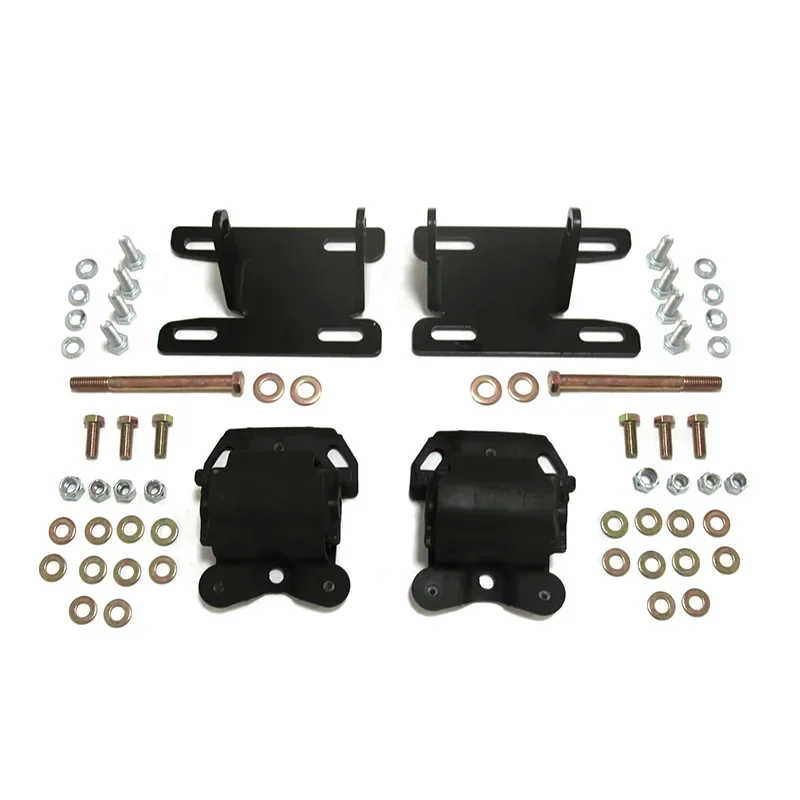 Engine adjustable conversion bracket for 1982-2004 2WD S10 S15 LS