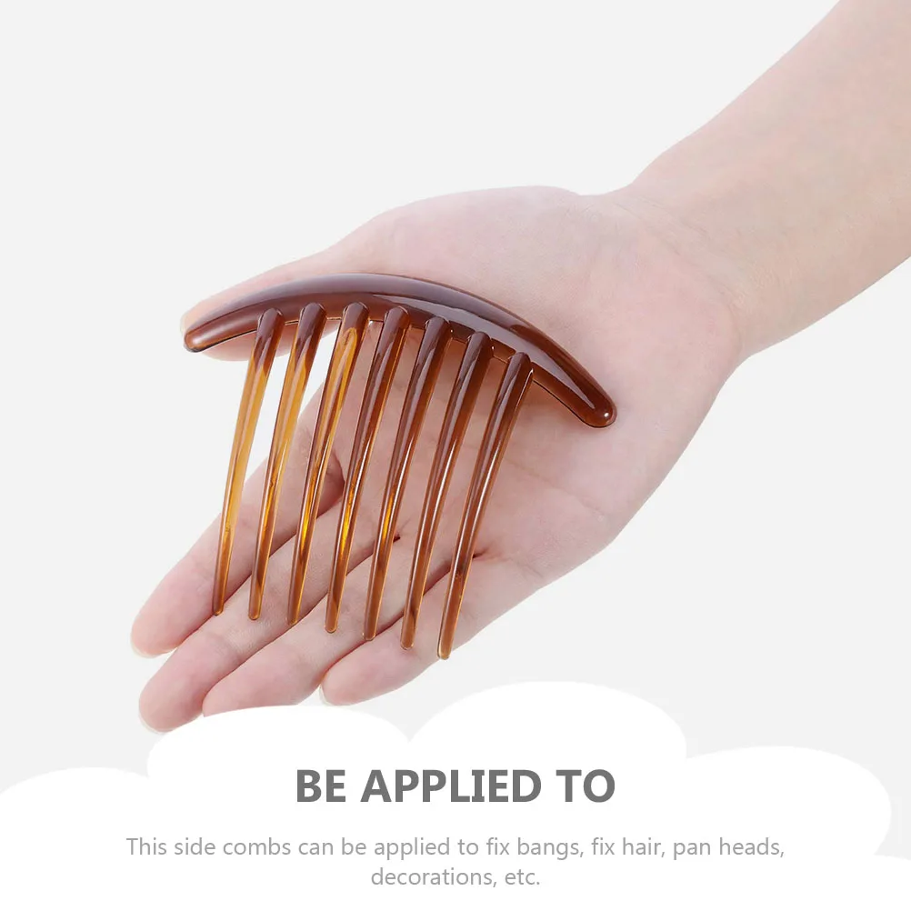 

12Pcs Lightweight Hair Side Combs Durable Tooth Combs for Women Medium Long Hair Everyday Party Accessories