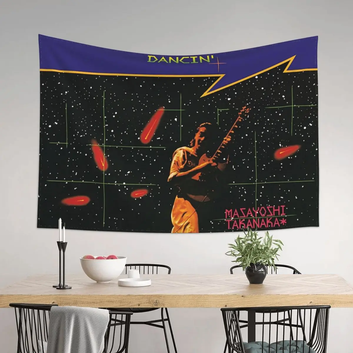 

Masayoshi Takanaka - Finger Dancin' (1980) Tapestry Room Decor Korean Style Outdoor Decoration Aesthetic Room Decors Tapestry