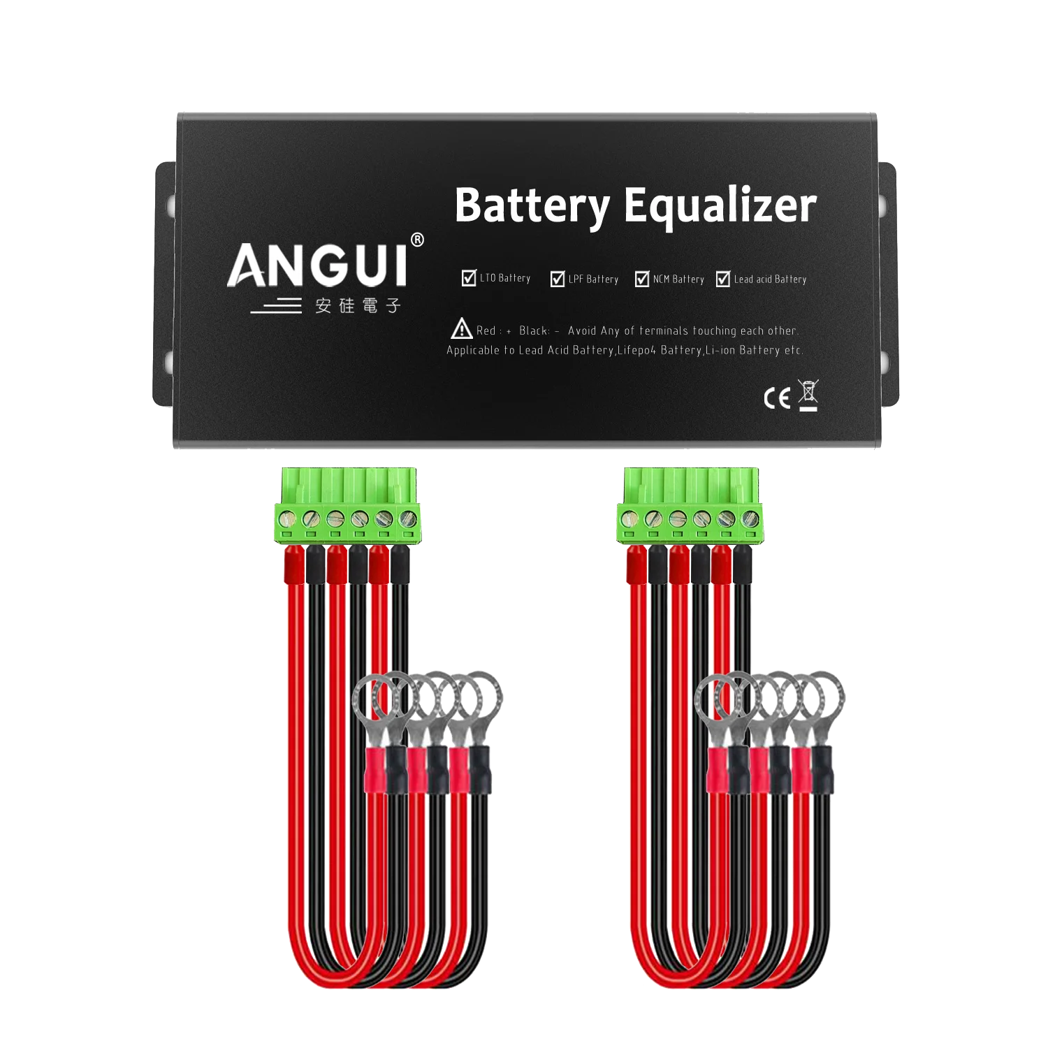 Angui Batterij Equalizer Batterijen Protecter 24V 36V 48V 60V 72V 84V 96V 108V Spanningsregelaar Actieve Balancer Lood Zuur Li-Ion