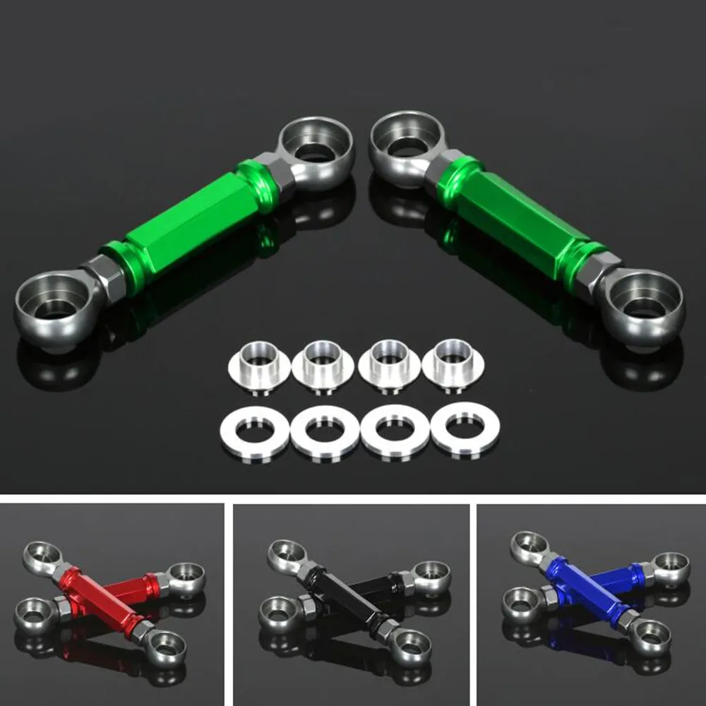 

3D CNC Adjustable Suspension Lowering Link For Kawasaki H2 H2R H2SX ZH2 2015-2024 Drop Link Absorber Lowering Dct