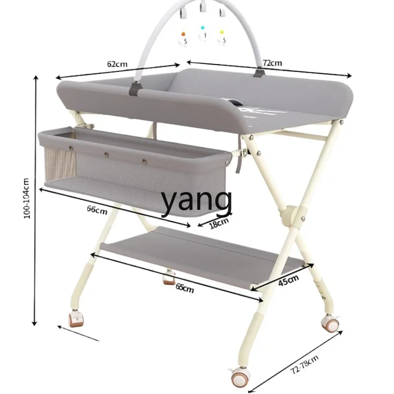 L AM стол для новорожденных может поднять детский подгузник для смены прикосновений Многофункциональный складной