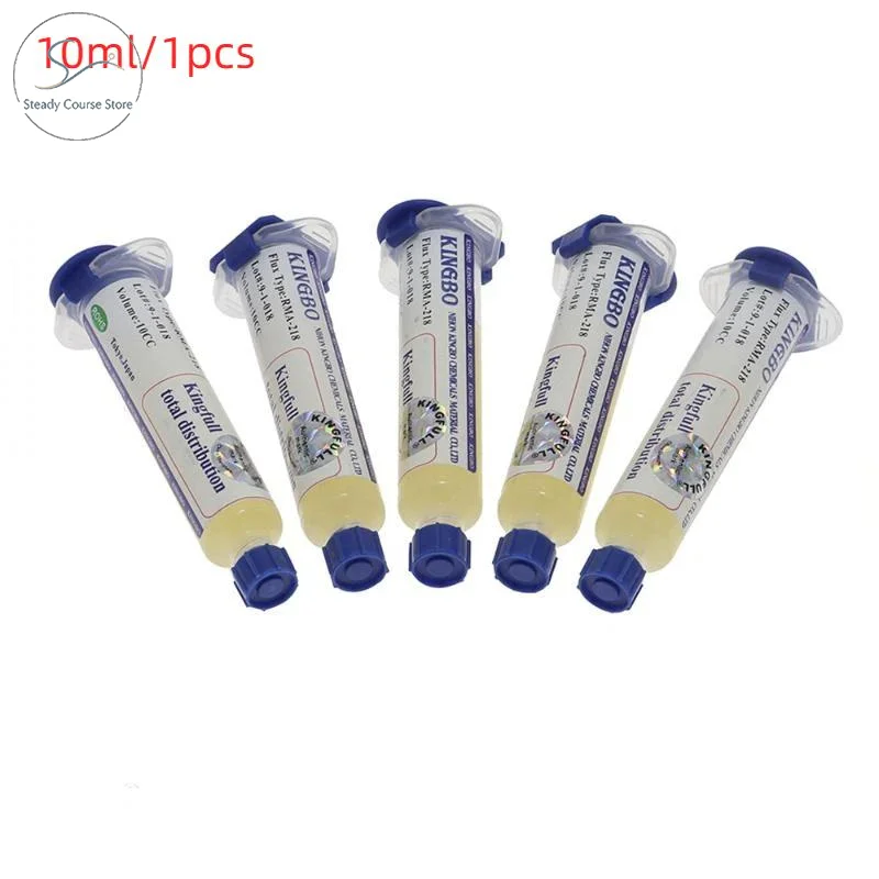 1Pcs RMA-218 Soldering Flux Paste 10cc Lead-Free No-Clean Solder Paste for Automotive Electronics Repair