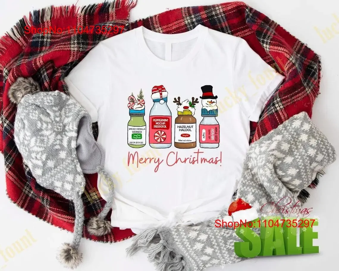 Christmas Pharmacy Nurse T Shirt S63455 vintage Washed streetwear Comfortable Unisex Top For Everyday Wear designer clothes