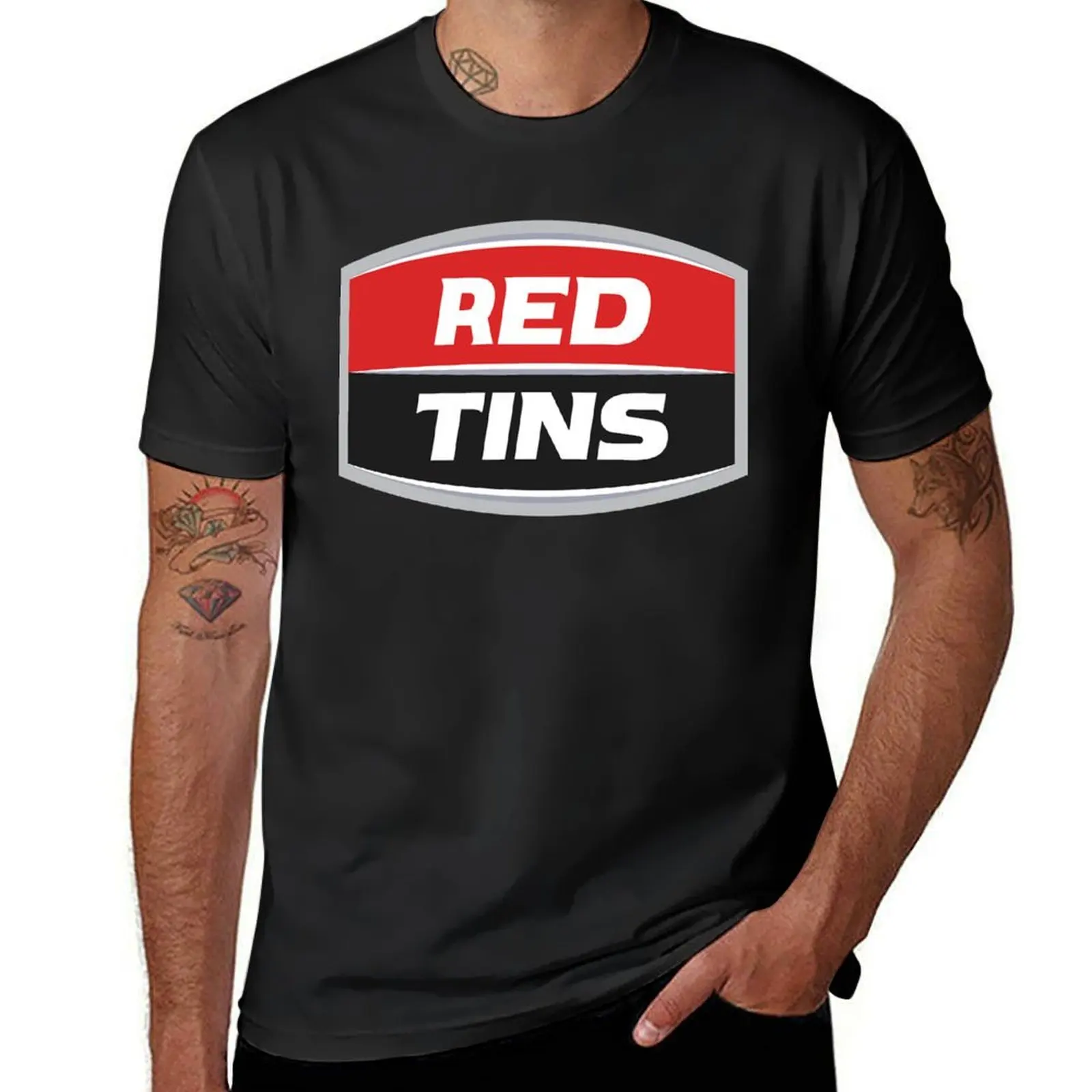 Red Tins West End Beer T-Shirt boys whites shirts graphic tees summer top plain mens graphic t-shirts