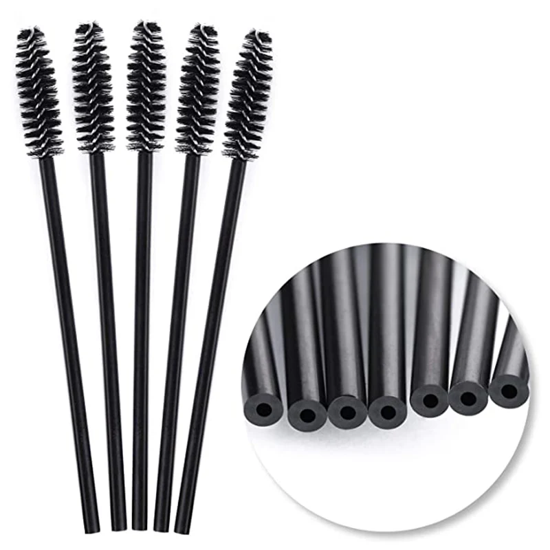 250-2000pcs Disposable Eyelash Brushes Eyelashes Extension Tools Eyebrow Brush Mascara Wands Applicator Spoolers Makeup Tools