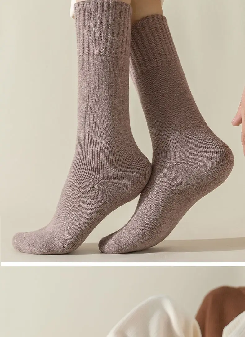 Winter männer Verdickte Warme Socken Plus Große Größe Hohe Qualität Kaschmir Socken Harajuku Retro Casual Terry Schnee Socken – Detail 20