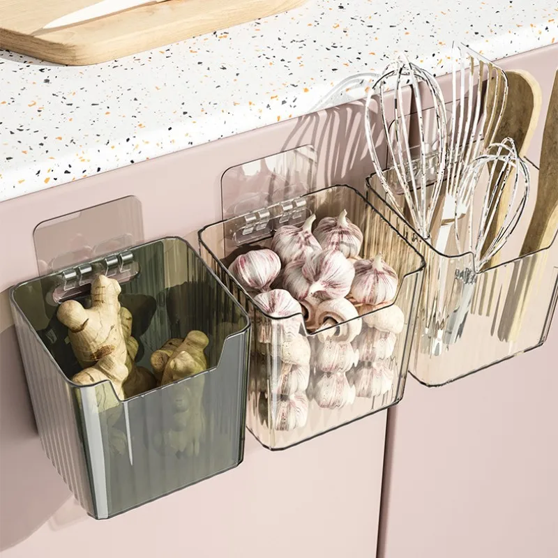 

Storage Box Kitchen Multi-function Bathroom Storage CaseLipstick Cosmetic Collect Fridge Spice Side Organizer Container Basket