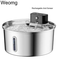 Bebedero inalámbrico con sensor 3L para mascotas