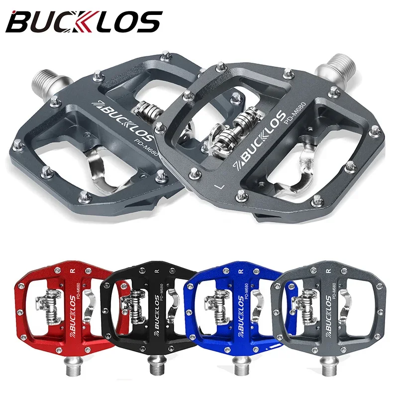 BUCKLOS PD-M680 Bicycle Pedals Bearings 9/16\