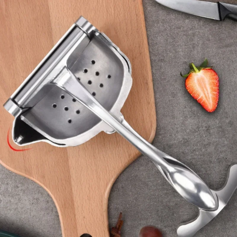 Aluminium Alloy Manual Juicer Corrosion Resistant High Hardness Hand Pressure Juice Fruit Pomegranate Orange Lemon Juice Tools