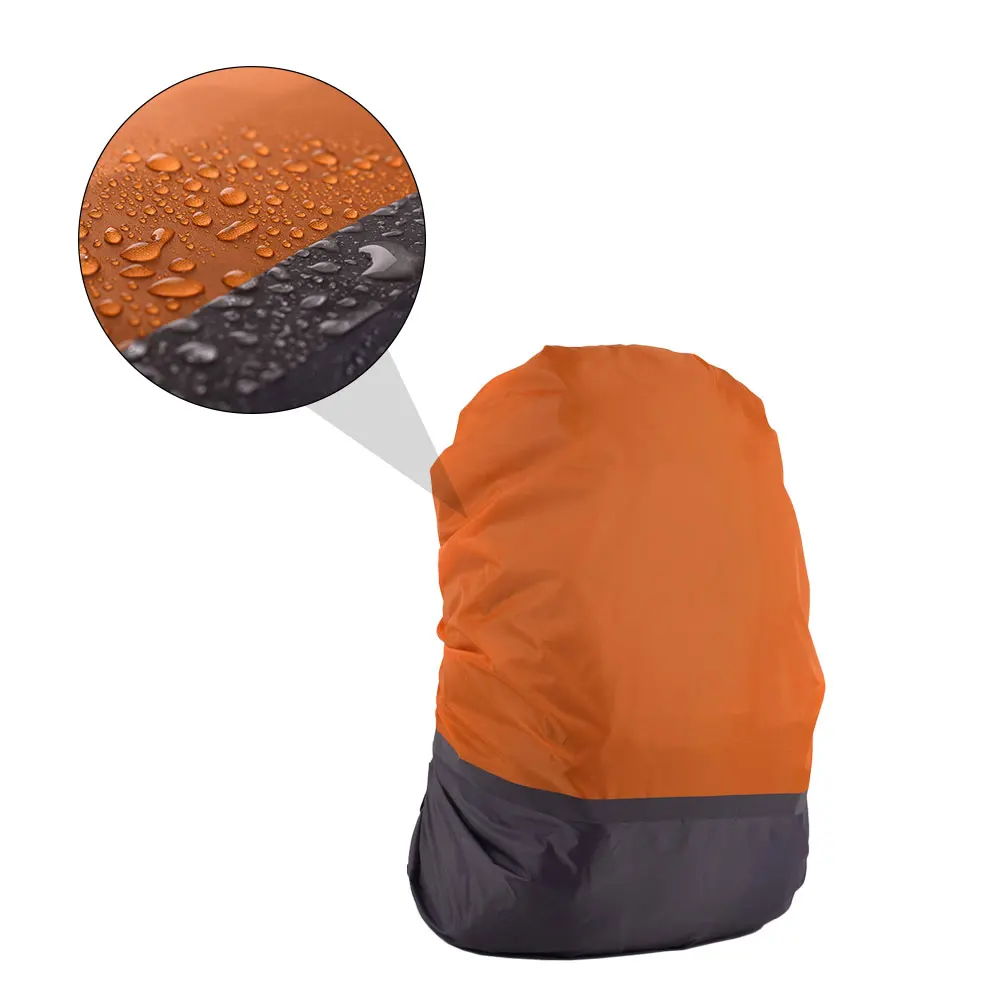 

Outdoor Hiking Backpack Rain Cover Double Colors Waterproof Reflective Tear Resistant Camping Bag Cover Night Safety