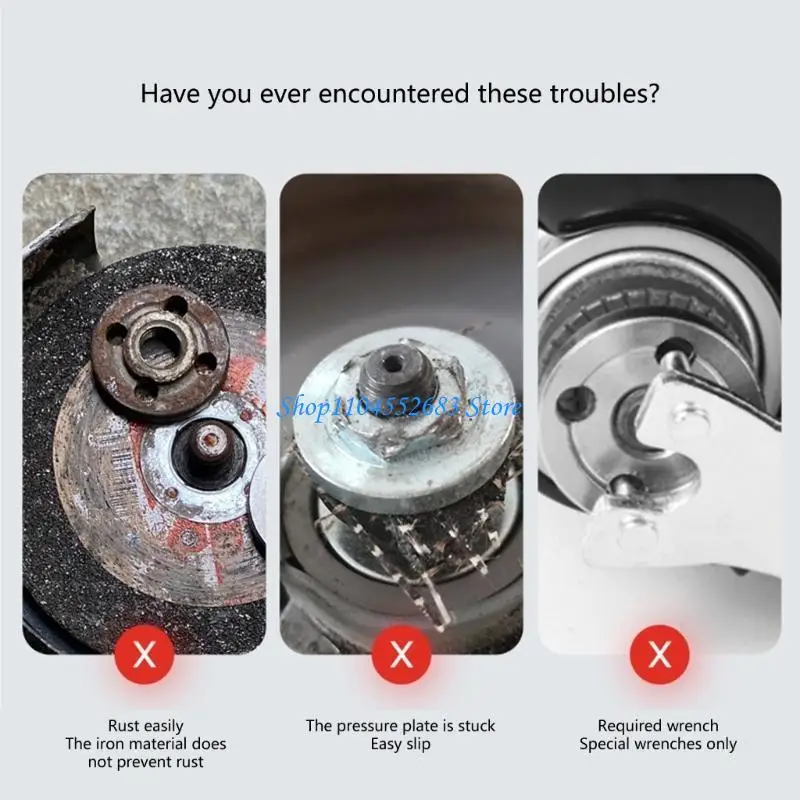 Y6GD Angles Grinder Clamp with Adjustable Pressure Suitable for Metal Cutting Grinding Projects Professional Woodworking Tool