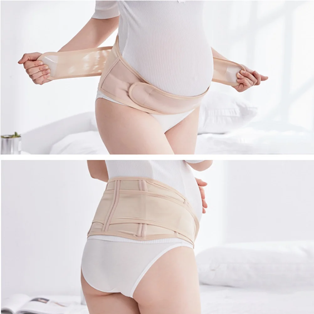 Pregnancy Support Belly Band Breathable Adjustable Maternity Belt Back Pelvic Support Pregnancy Abdominal Band Prevent Stretch