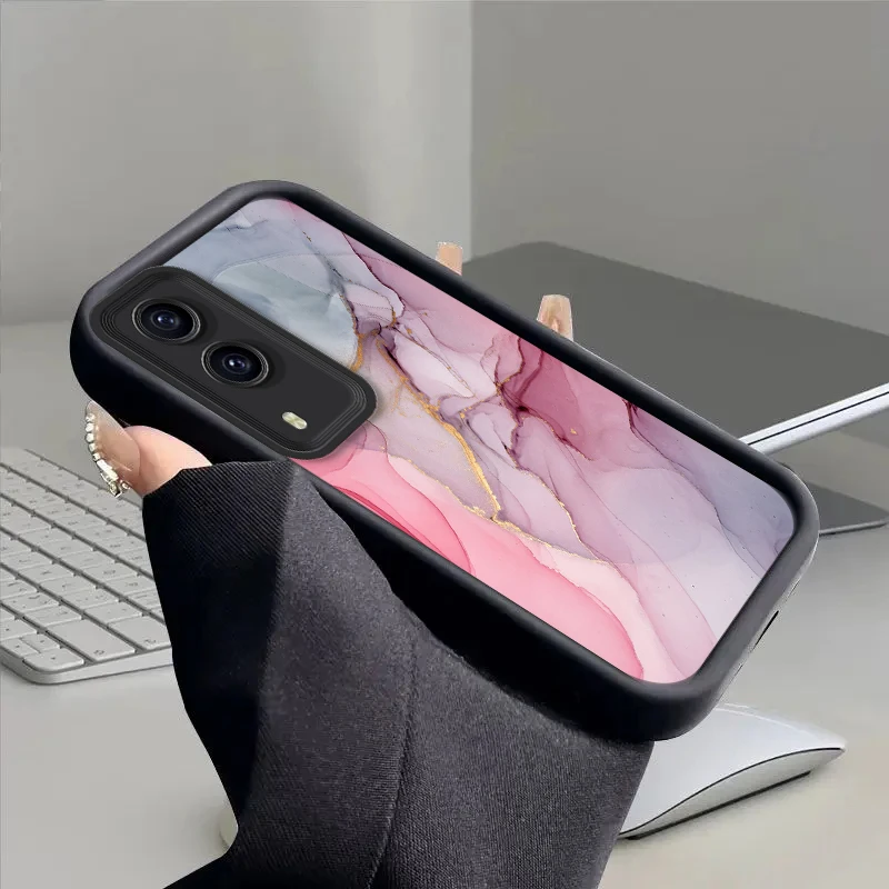 Marble Silicone Phone Case On For VIVO Y53S Y93S Y20 Y11S Y22 Y21 Y12 Y19 Y11 Y17 Y22S Y17S Y51S Y20A Y93S Y12S Y02S 4G 5G Cover image 4