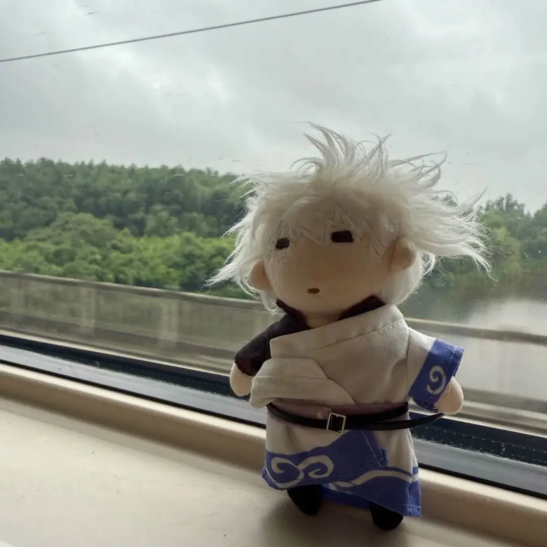 10 سنتيمتر جينتاما ساكاتا جينتوكي أفخم القطن دمية المفاتيح حقيبة ظهر جميلة معلقة لعبة هدايا للأصدقاء المشجعين جمع #4