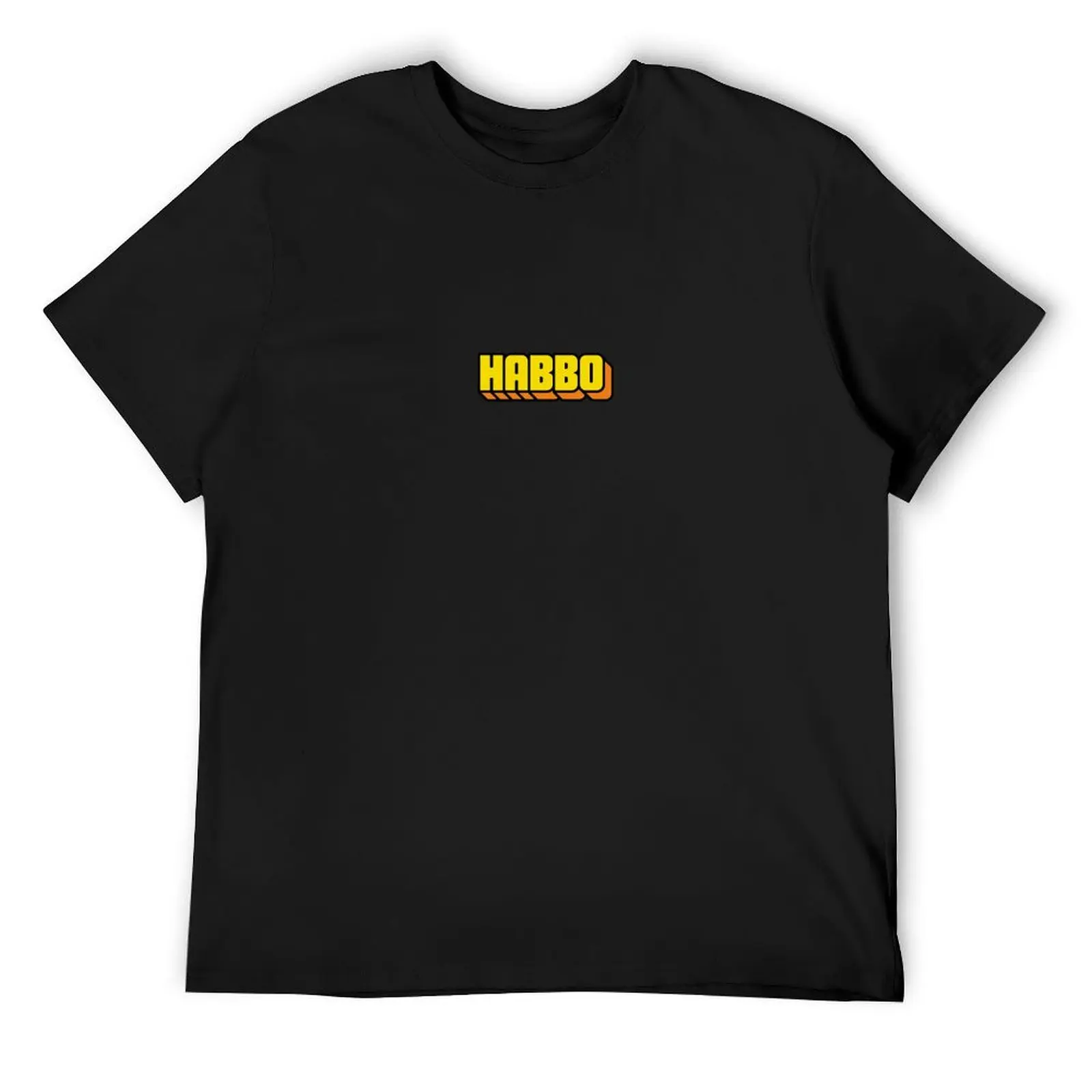 

Habbo Hotel - Logo T-Shirt Aesthetic clothing kawaii clothes quick drying men t shirt