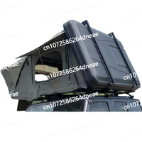 Pop-up Family Camping Tent 3-4 Person Hard Shell Outdoor Use Automatic Overland Aluminum Roof Tent