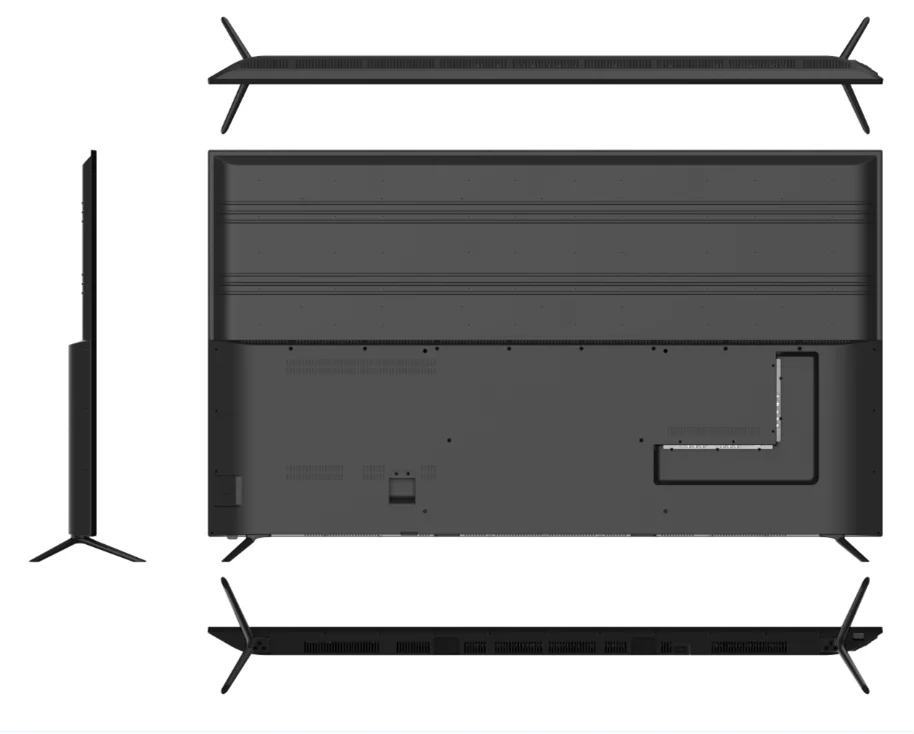 Novo produto 32 43 55 64 Polegada led tv smart televisores completa hd tv fábrica barato tela plana tv hd lcd led melhor smart tv