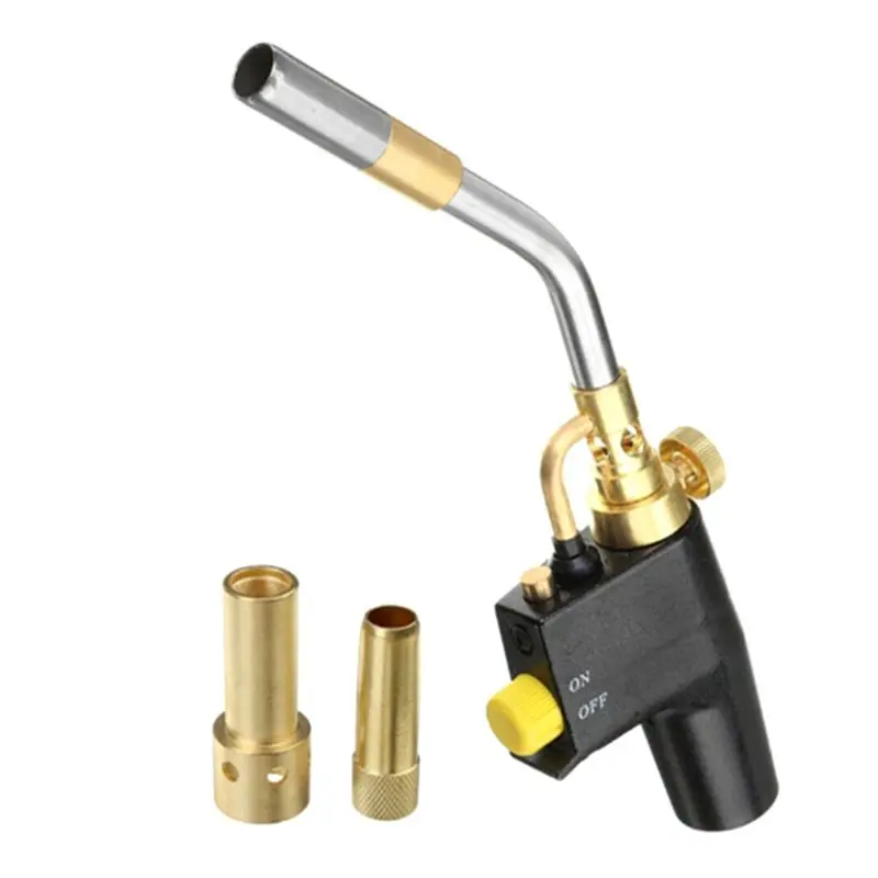

SHGO-Welding Propane Torch 3-Headed MAPP Gas Torch Trigger Multi-Functional Gas Burner Equipment