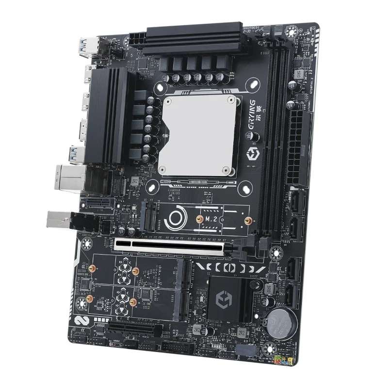 ERYING DIY Gaming Computer CPU Motherboard Set kit i9 12900HX 16C24T Interposer LGA 1151 DDR4 RAM NVME M.2 Desktops PC Completo