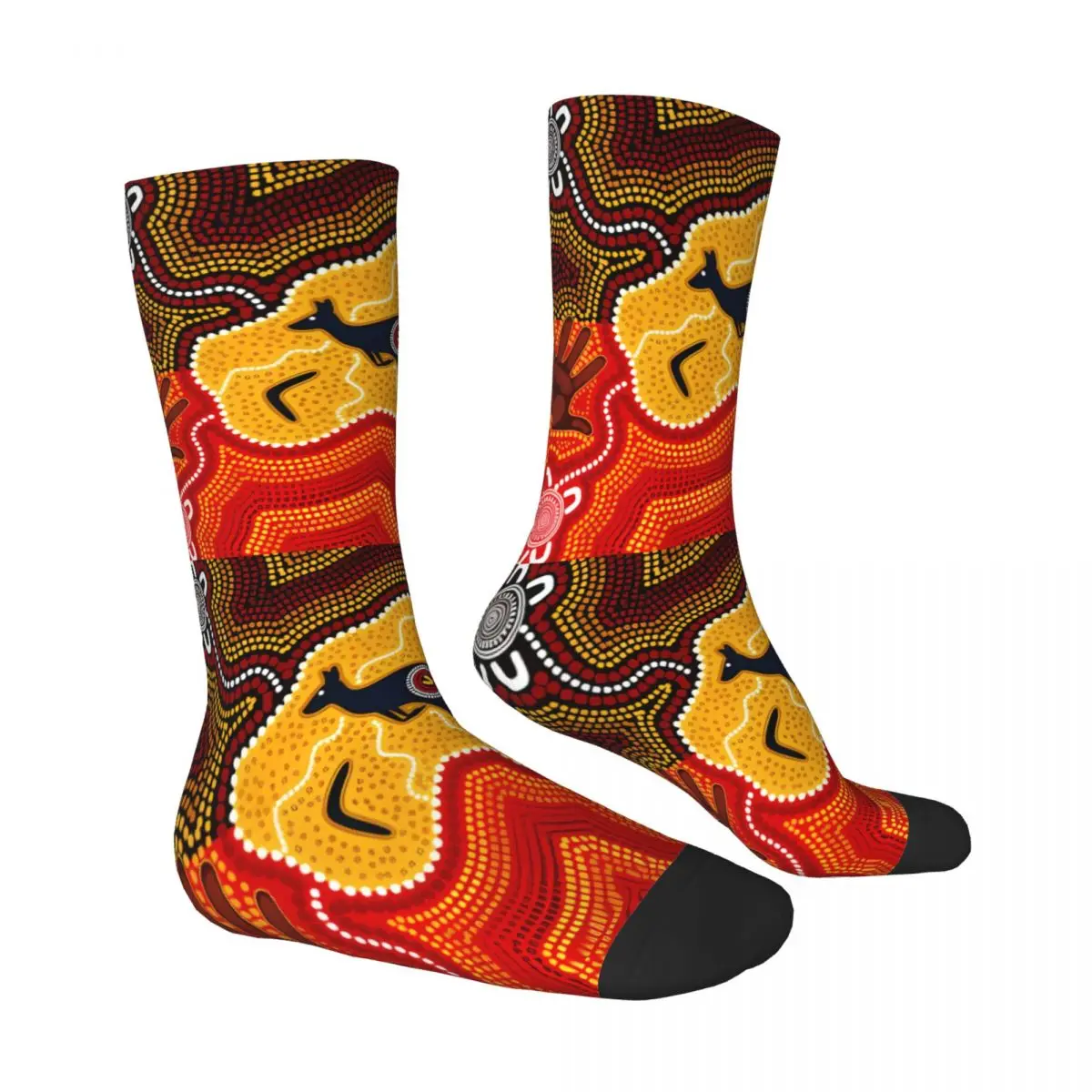 Kangaroo Sock Printed Man Polyester