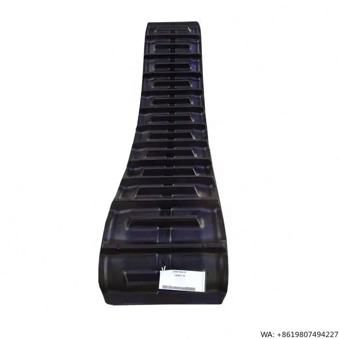 WUBOTA Paddy Rice Combine Harvester Spare Parts Crawler Rubber Track Model 400*90*47 175kg 3 Months Warranty for Sale