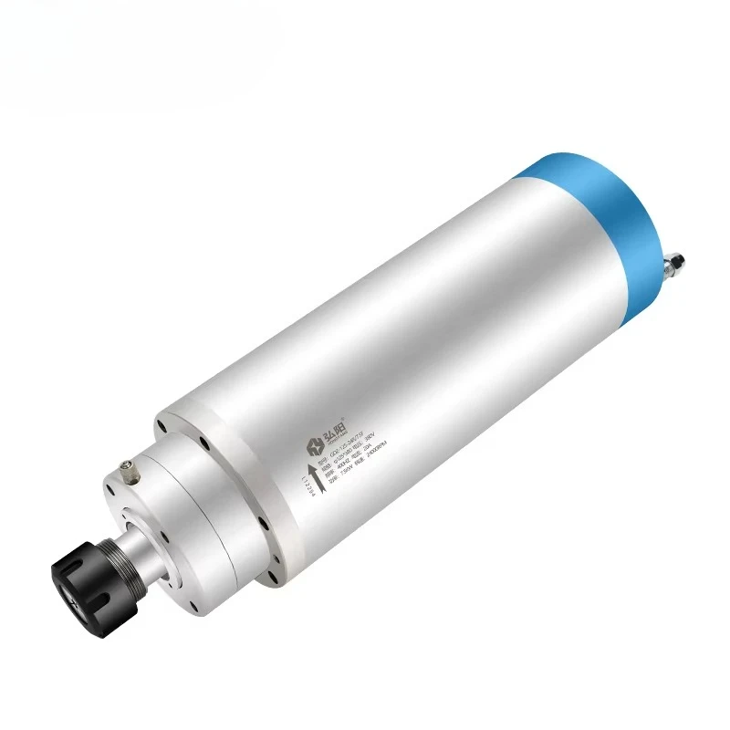 Hongyang Water-cooled air Seal Spindle 7.5KW with 125mm Diameter Used for Mini CNC & Hobbyist Wood Engraving