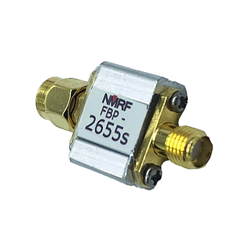 2655Mhz LTE Dedicated SAW Bandpass Filter 1DB 2620-2690Mhz SMA Interface