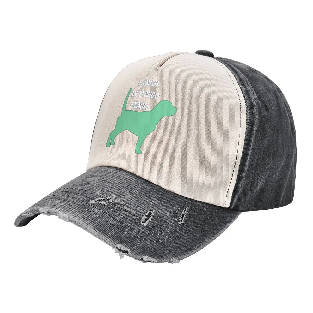 

I Saved An Envigo Beagle Baseball Cap Beach Bag hiking hat Men Women's