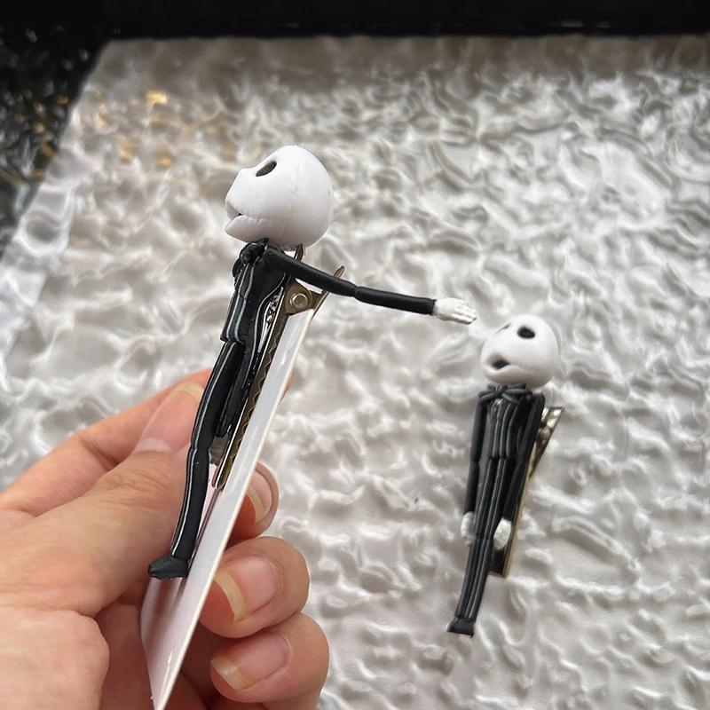 Creative Halloween Hairpin Cute Cartoon Skeleton Side Clips Fashion Funny Bangs Hair Clip Personalized Hair Accessories Gifts