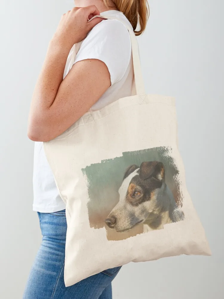 

Handsome Jack Russell Terrier Portrait Tote Bag Large bags for women shopping bag logo the tote bag Women's shopper