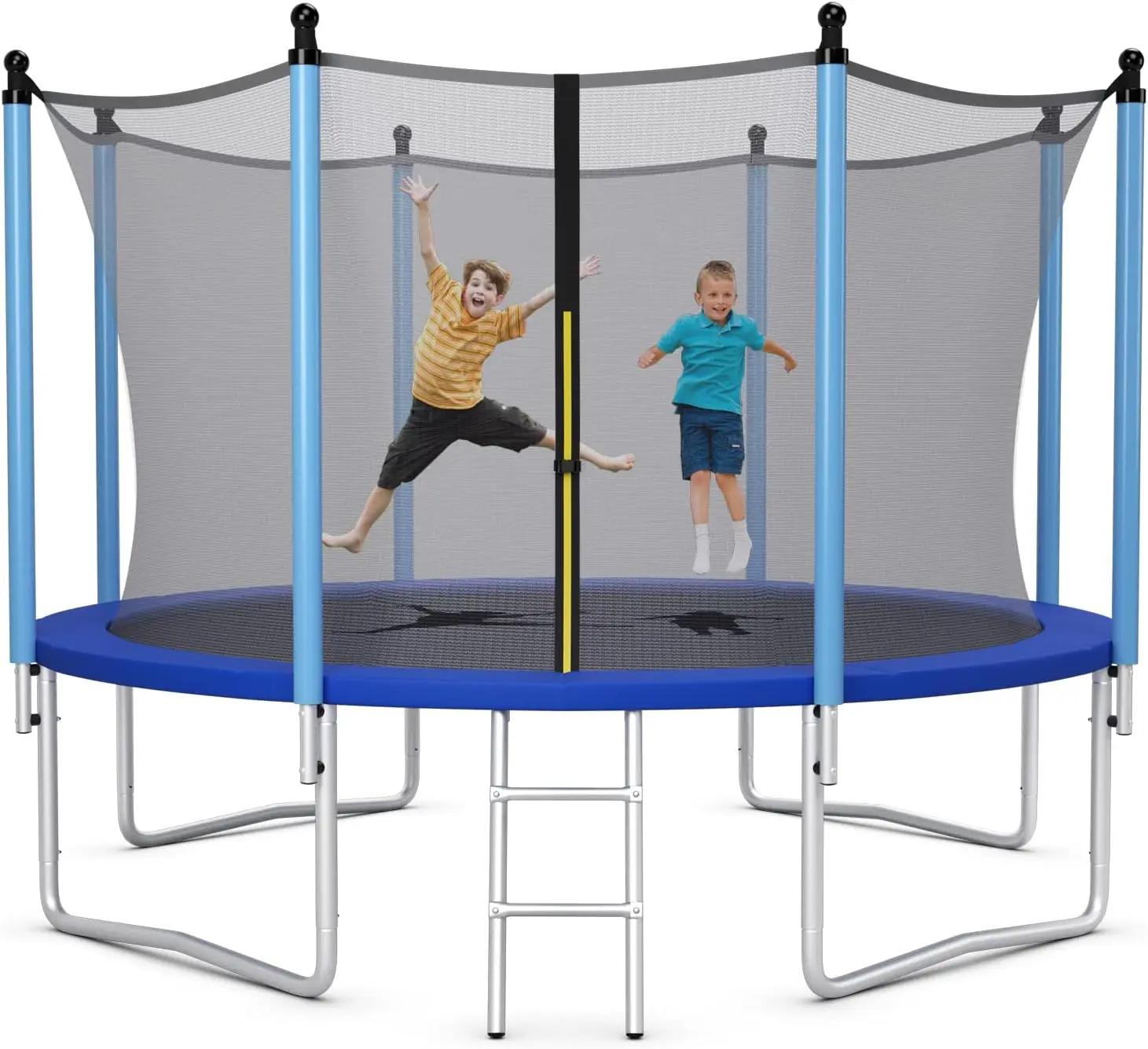 

Trampoline for Kids Adults ASTM Approved 8 10 12 14 15 16Ft Big Trampoline with Ladder Thickness Steel Pipes Wear Resistant All