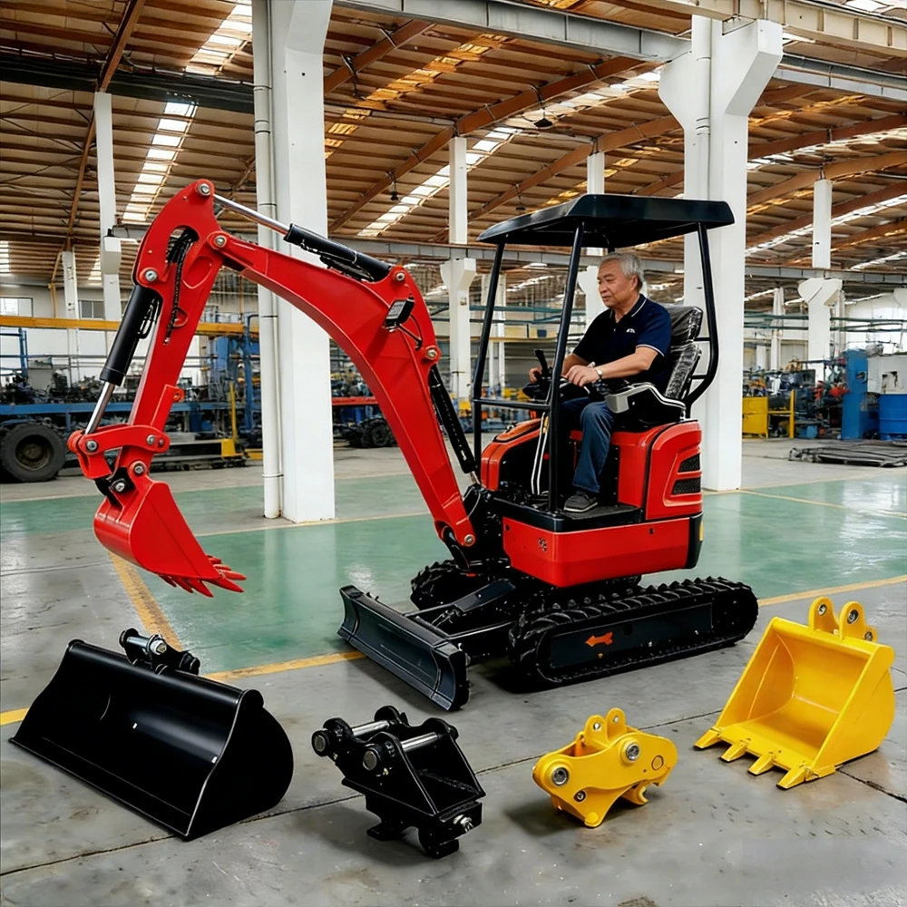 

Мини-экскаватор напрямую от производителя: 1.0 т, 1.7 т, 2.5 т, строительный, с двигателем Kubota, стандарт EPA Euro 5