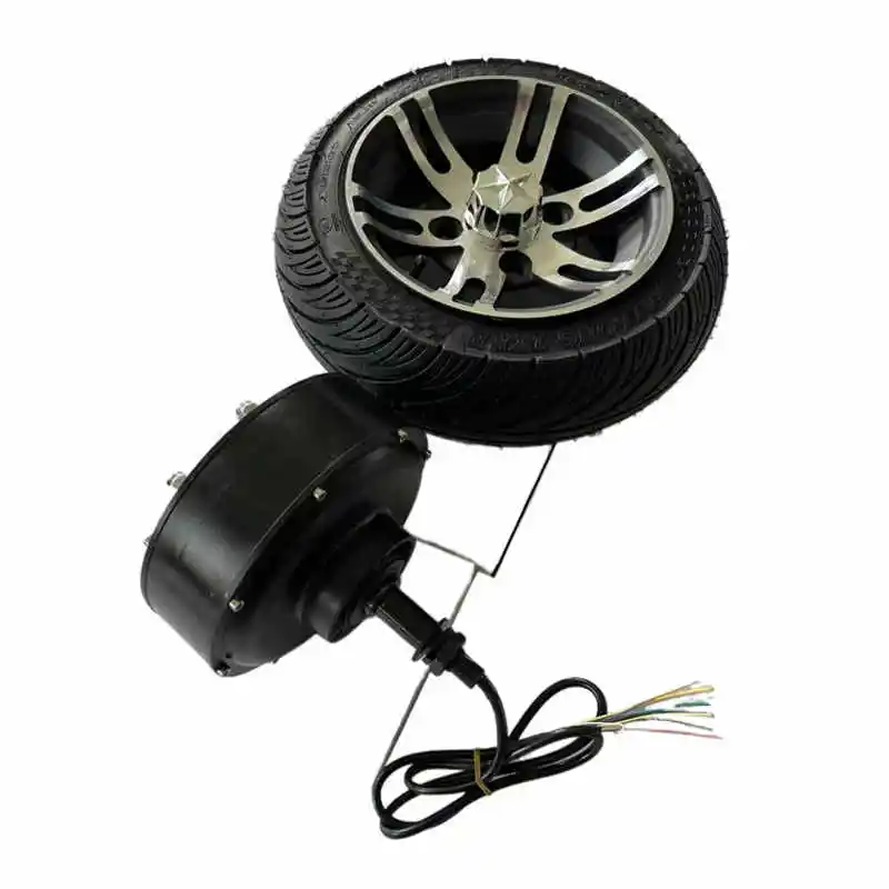

Unmanned Robot 205 Automotive Encoder Motor AGV Special Single Sided Shaft Wheel Hub 50H Modification 48v/60v/72v
