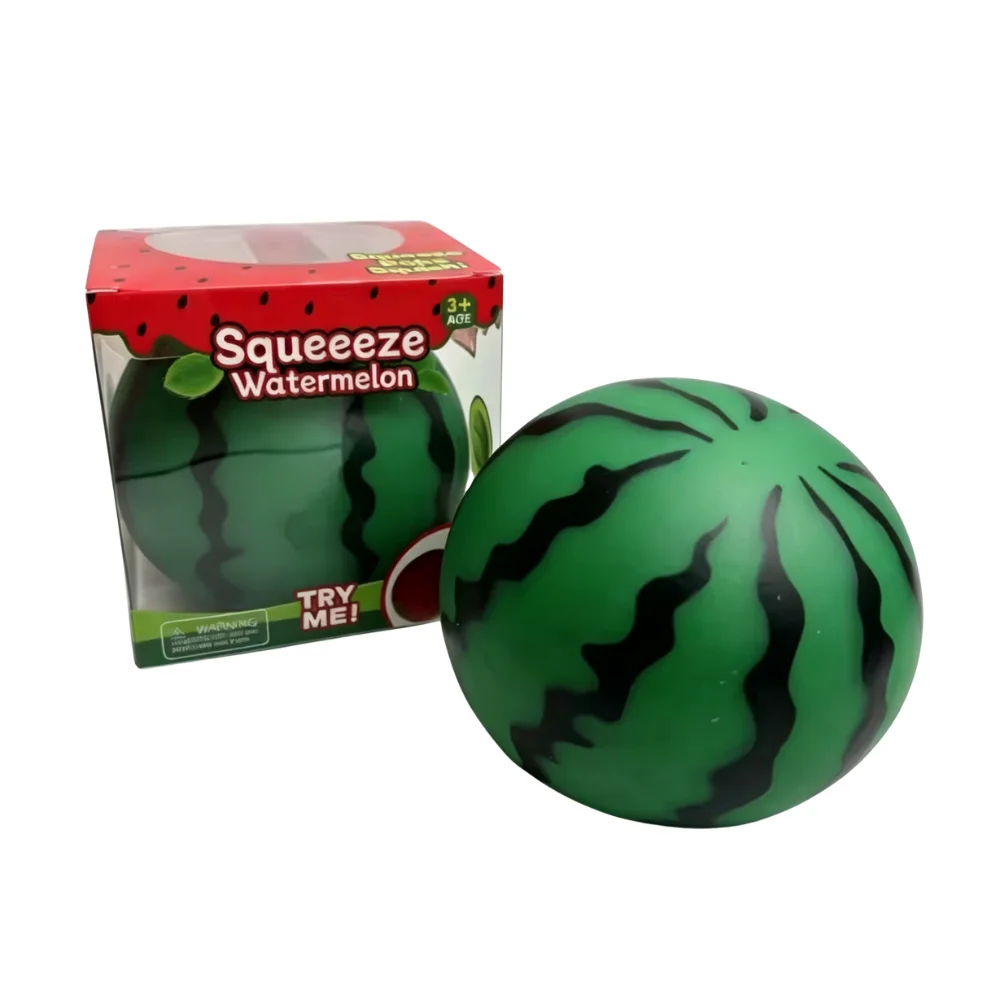 Trendiger Simulierter Frucht-Wassermelonen-Stressball, Tragbares Hand-Quetsch-Spielzeug, Tägliches Entspannungs-Fidget-Spielzeug, Überraschungsbox-Geschenk – Detail 11