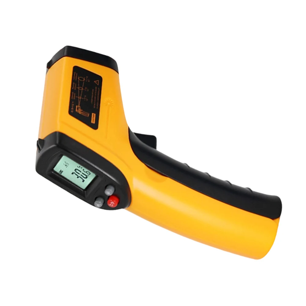 Temperature Meter Infrared Thermometer HVAC Inspection Powered By 2x AAA Batteries Measurement Range -50 400 C