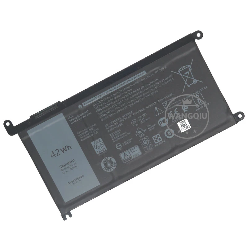 Imagem -04 - Wdxor-bateria do Portátil para Dell Latitude 3490 3480 3489 3488 3580 3588 3180 3190 35003590 3300 3390 3189