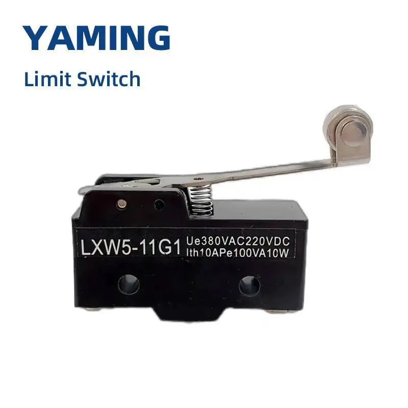 

1 шт. LXW5-11G1 SPDT мгновенный роликовый шарнир, кнопка ограничения хода, микропереключатель с винтом, тип рычага AC380V DC220V