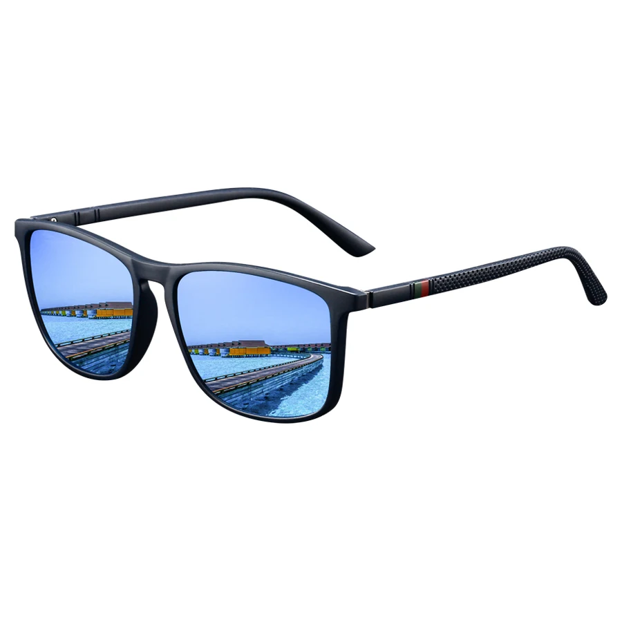 أزياء خمر الكلاسيكية الملونة تصميم النظارات الشمسية الرجال النساء القيادة الصيد رجل العلامة التجارية الفاخرة مصمم نظارات شمسية ريترو UV400