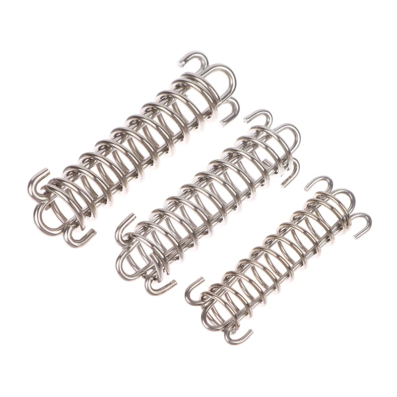 1pc Heavy Duty Tension Springs Dog Collars Compression Spring Stainless Steel Pet Leash Shock Absorption Buffer Springs