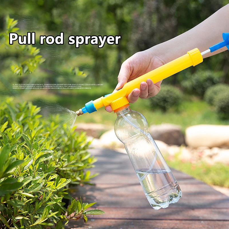 Adjustable High Pressure Air Pump Hand Sprayer Drink Bottle Spray Head Garden Watering Tools Sprayer Agricultural Tools