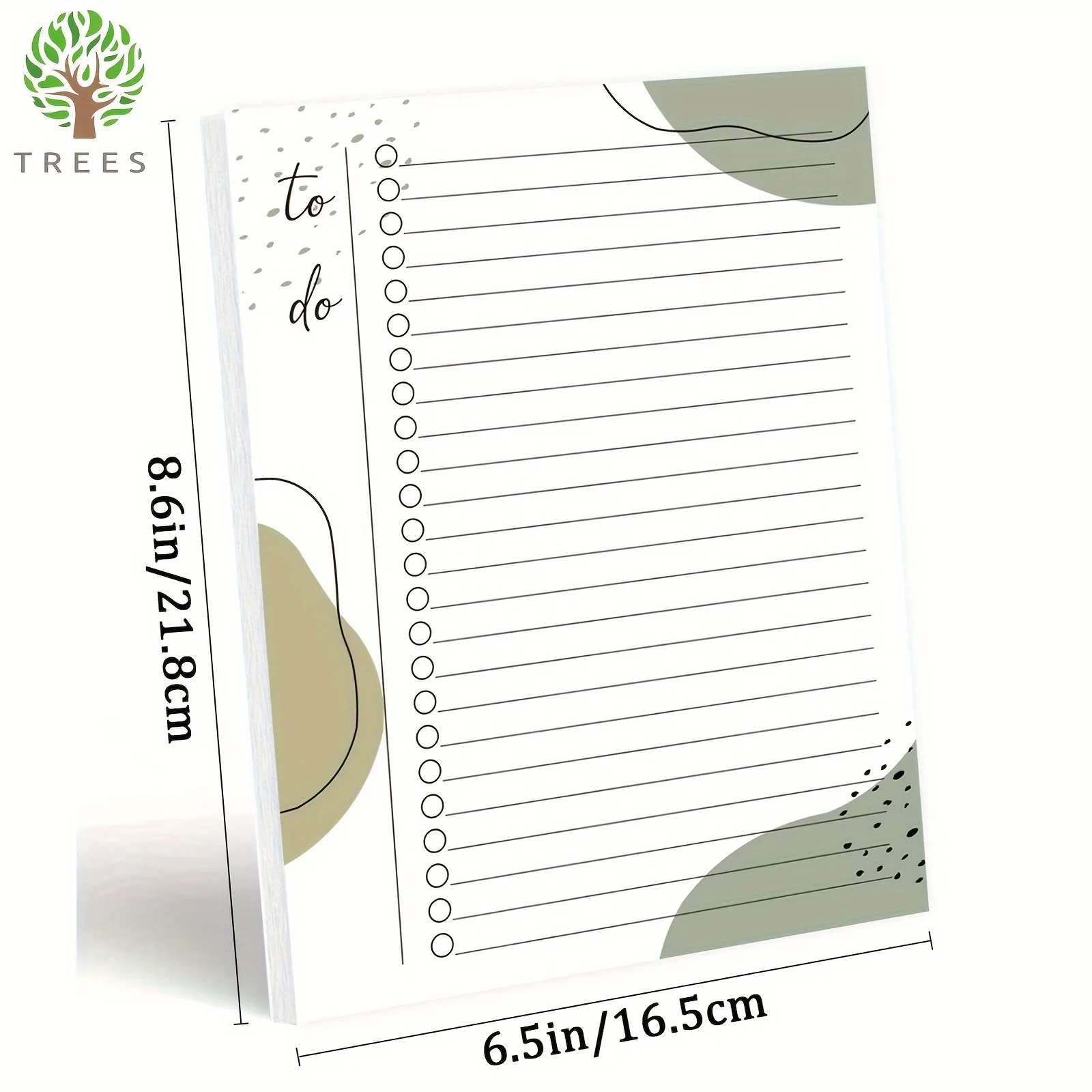 52 sheets Daily To Do List Notepad - Undated Task Planner for Work - Thick Paper Productivity Notebook With magnetic suction